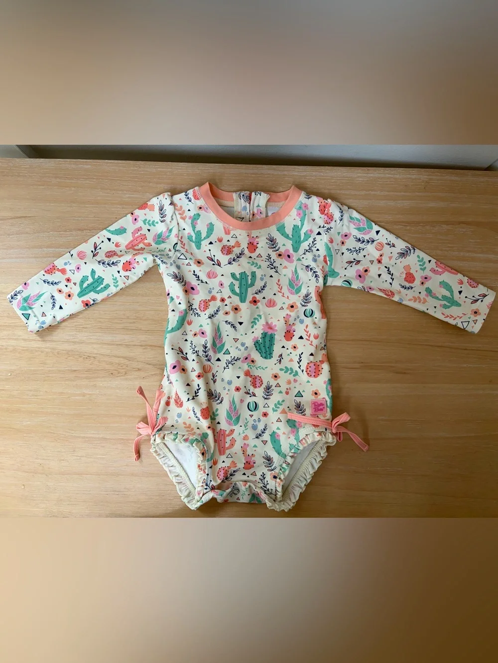 Ruffle Butts  Kids Swim Rashguard Sz 12-18m EUC
